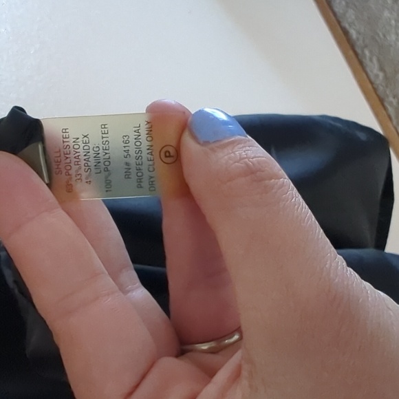 Calvin Klein Classic Black Midi Dress Size 4 - Picture 10 of 11